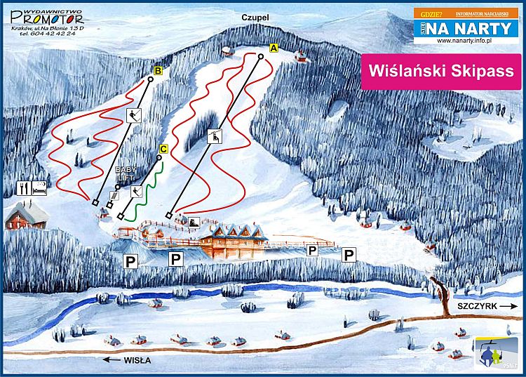 Wisła Trasy Narciarskie Nowa Osada Drehen Aushalten Kombination kamera wisła nowa osada pflegen